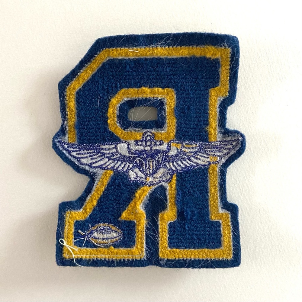 Vintage letterman “R” Rugby Ralph Lauren chenille patch - Picture 5 of 6